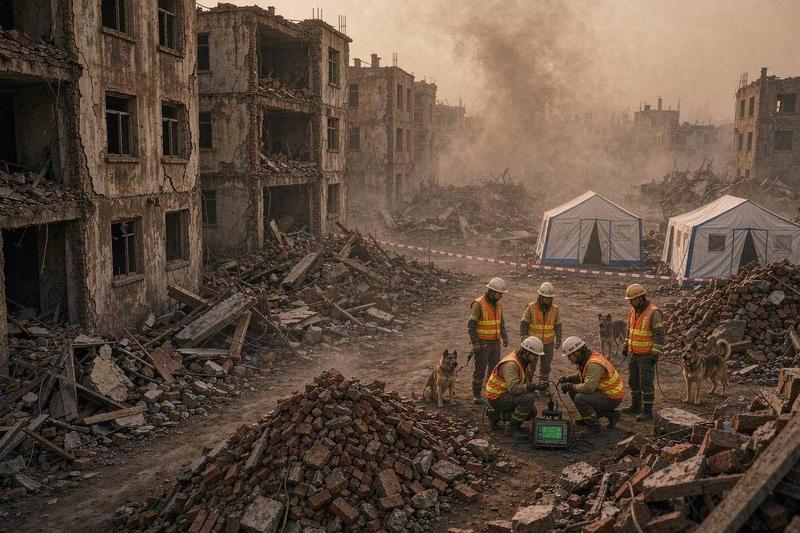 地震地质灾害抢险解决方案