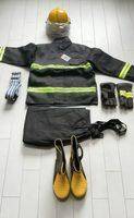 灭火服 02灭火服五件套（架厚阻燃报告） 实拍图 - 四川龙盛安消防设备有限公司在售
